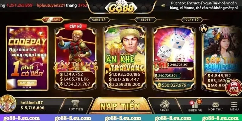 Đăng ký GO88, Đăng nhập GO88