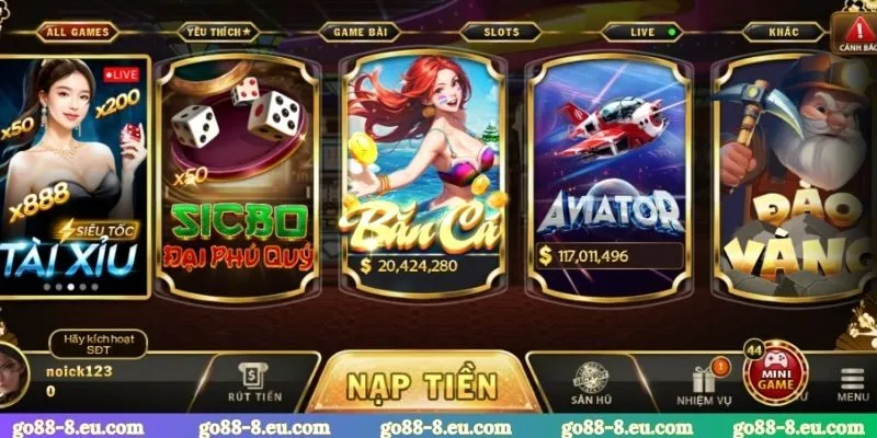 Tham gia GO88 trải nghiệm sự minh bạch