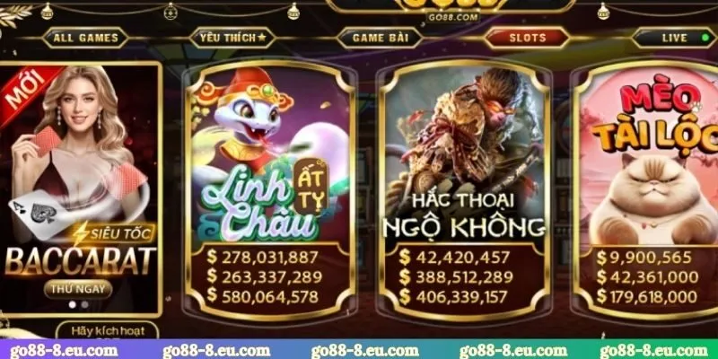 Tiện ích vàng khi tải app GO88